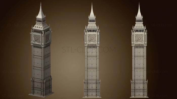 3D модель Bigben (STL)